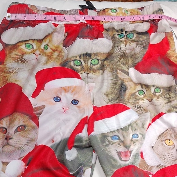 Christmas Kittens men's sweatpants size XL - Picture 10 of 15